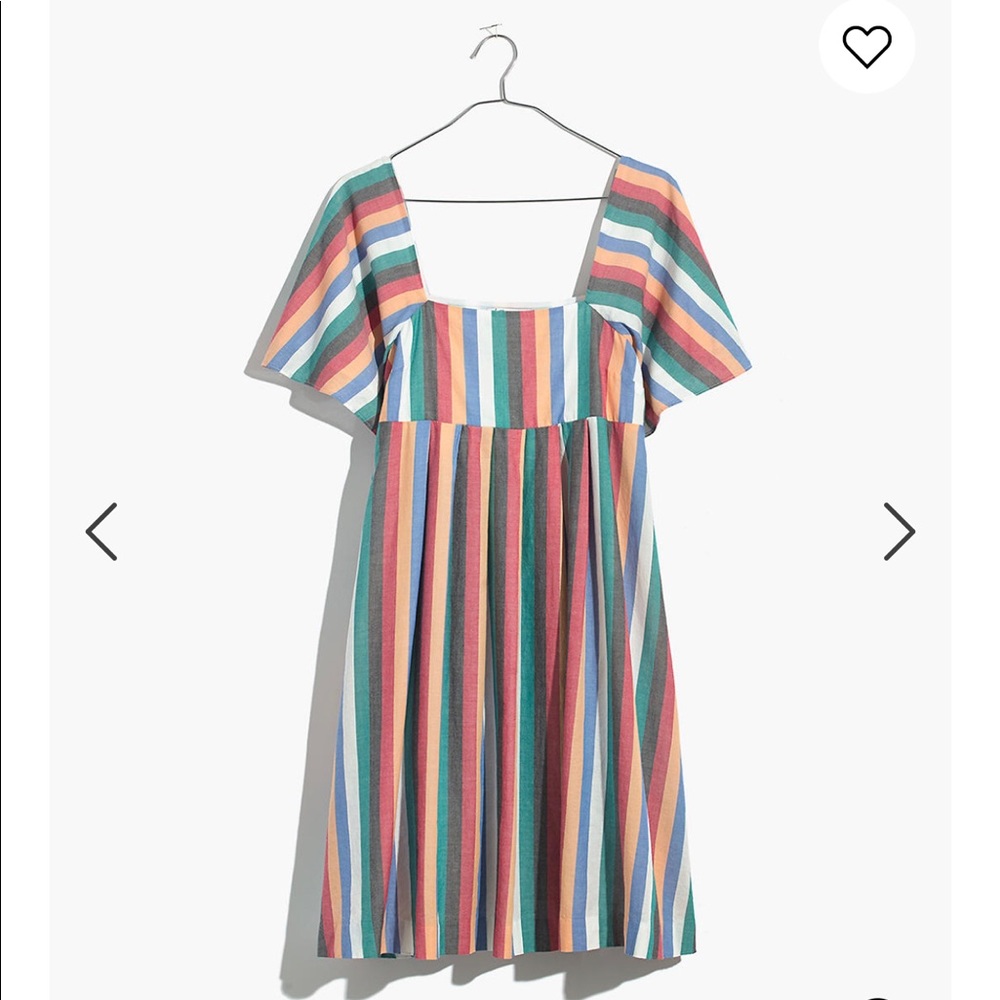 Madewell Festival Stripe Mini Dress (small)